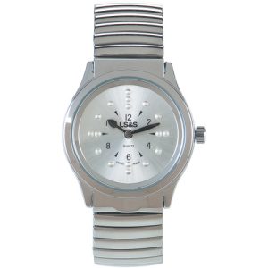 Ladies Chrome Braille Watch