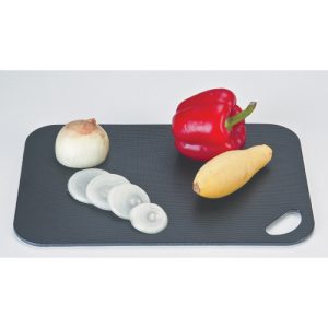 Low Vision Easy-Grip Black and White Cutting Board