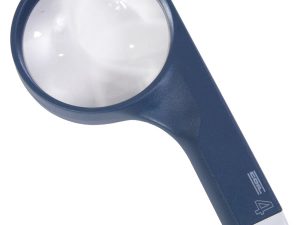 4X Coil Hand Magnifier  3.25 Inch Lens