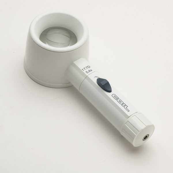 5.4X / 17.7D COIL Raylite Xenon Electric Illuminated Magnifier   - 1.75 Inch Lens