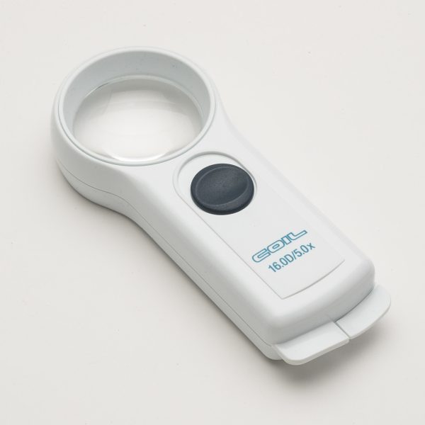 5X COIL Illuminated Pocket Magnifier - 1.75 Inch Lens
