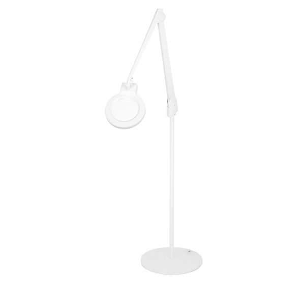 Dazor 1.75X / 3 Diopter LED Circline Pedestal Floor Stand Magnifier (42")