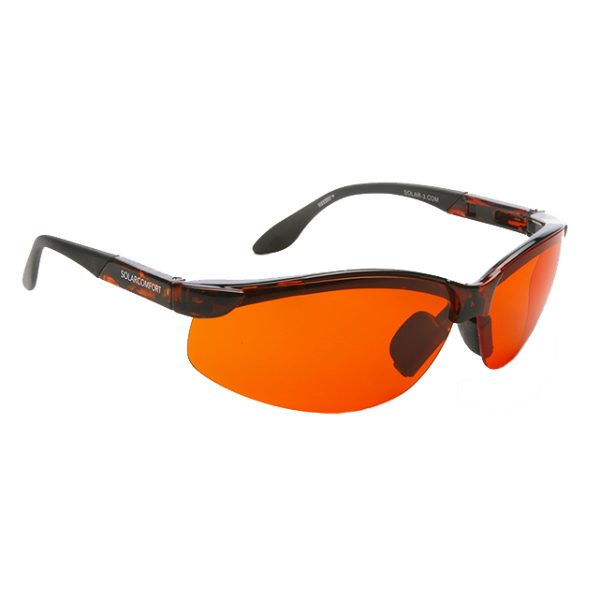 Eschenbach Solar Comfort Orange Sunglasses - 32% Transmission - Style: Wrap
