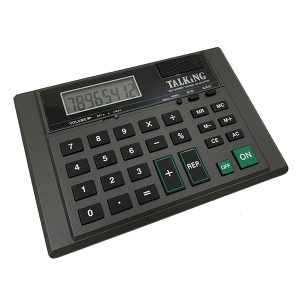 Talking Desk Top Calculator - English