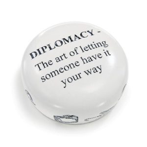 Concord Paperweight - Diplomacy