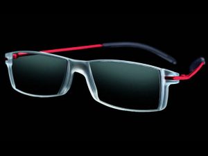 +1 Diopter Eschenbach Mini Frame 2 Progressive Reader - Red