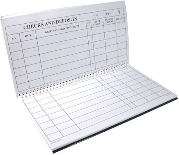 Big Type Large Print Check Register