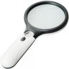 3X / 45X LED Lighted Handheld Magnifier