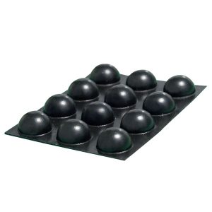20 XL Large Black Round Locator Bumps