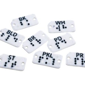 Braille Clothing Identifiers