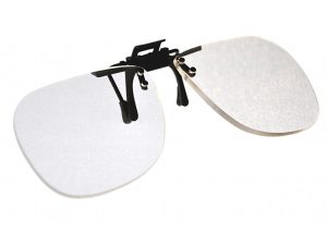+3.0 Clip On & Flip Up Large Clear Magnifying Reading Glasses