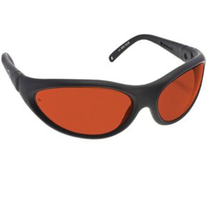 Noir Wrap Around Sunglasses - 24% Amber-Orange