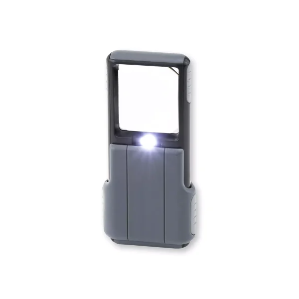 Carson 5X LED Lighted Pocket Magnifier