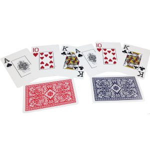 Royal Low Vision Playing Cards - Standard Size Poker Cards: Twins Pack
