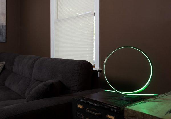 Multi Color Led Ribbon Shaped Table Lamp - Image 3