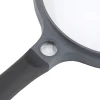 2X / 11.5X Carson 5 Inch Round Hand Magnifier - Image 2
