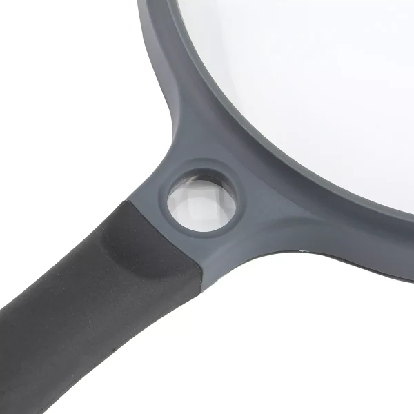 2X / 11.5X Carson 5 Inch Round Hand Magnifier - Image 2