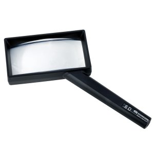 2X / 6D Schweizer Sempral Rectangular Magnifier