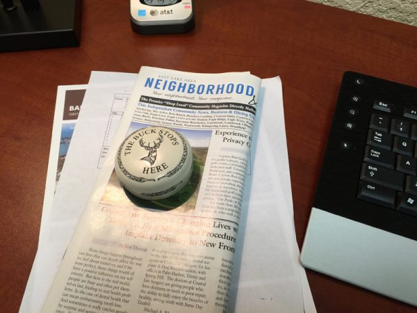 Concord Paperweight - Buck Stops Here - Image 2