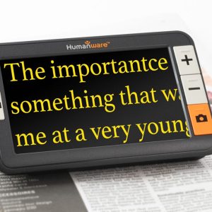 Humanware Explore 5 - Ultra-Portable 5" Digital Color Portable Video Magnifier