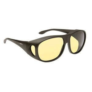 Haven Night Drivers FitOver Glasses: Classic Large Square Frame