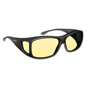 Haven Night Drivers FitOver Glasses: Rectanglar - Medium Frame