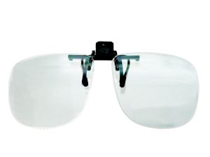 4.0 D Walters Full-Frame Clip on Magnifier Glasses