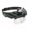 Carson MagnaVisor with LED Light and Four Lenses; 1.5X, 2X, 2.5X, 3X