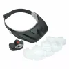 Carson MagnaVisor with LED Light and Four Lenses; 1.5X, 2X, 2.5X, 3X - Image 2