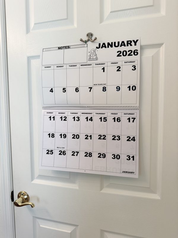 2026 Jumbo Large Print Calendar - Image 2