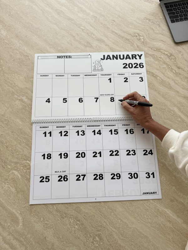 2026 Jumbo Large Print Calendar - Image 7