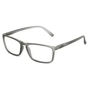 +1.00 Eschenbach Blue Light Blocking Reading Glasses – Anti-Fog, Scratch Resistant, Corey Style Frame with Case