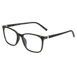 +1.00 Eschenbach Blue Light Blocking Reading Glasses – Eric Style Charcoal Frame, Anti-Fog, Scratch-Resistant