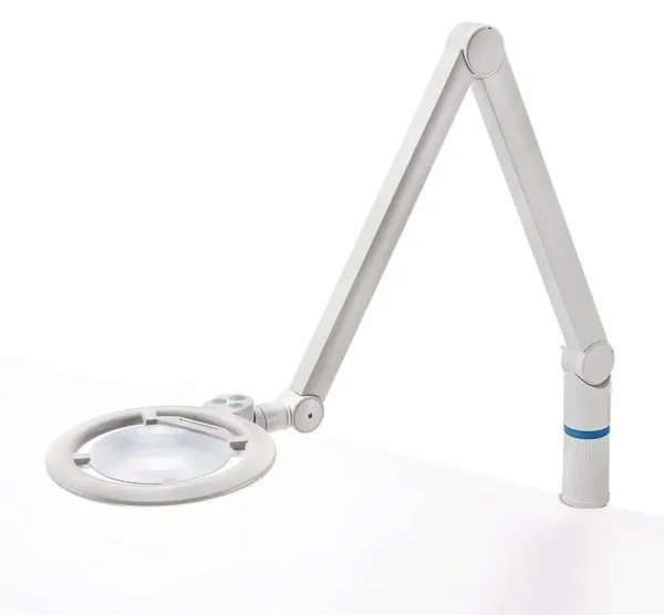 Eschenbach VarioLED+ Lamp 2.5X /6D Magnifier Table Camp 5.2 Inch Lens 2777-6